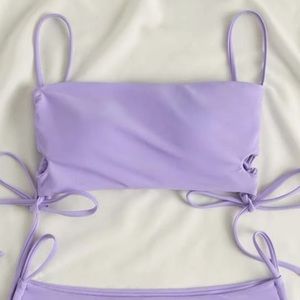 Lavender bikini top